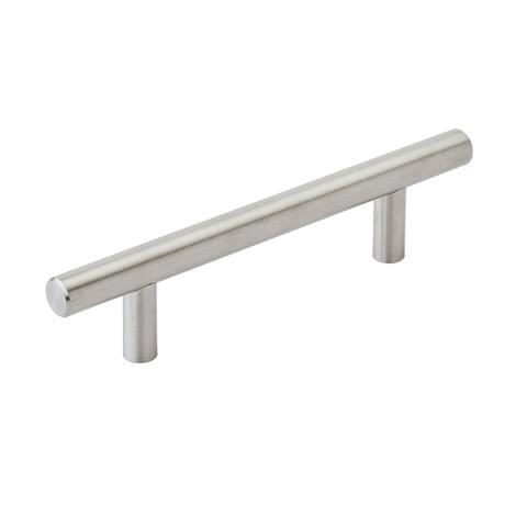 Bar Pulls 3-3/4 in. (96 mm) Center-to-Center Hollow Stainless Steel Cabinet Pull - 3.75