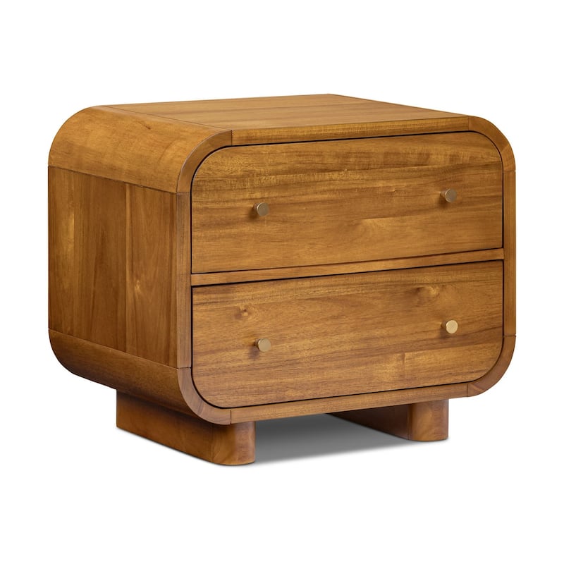 Poly & Bark Kiamara Wood Nightstand - Light Brown