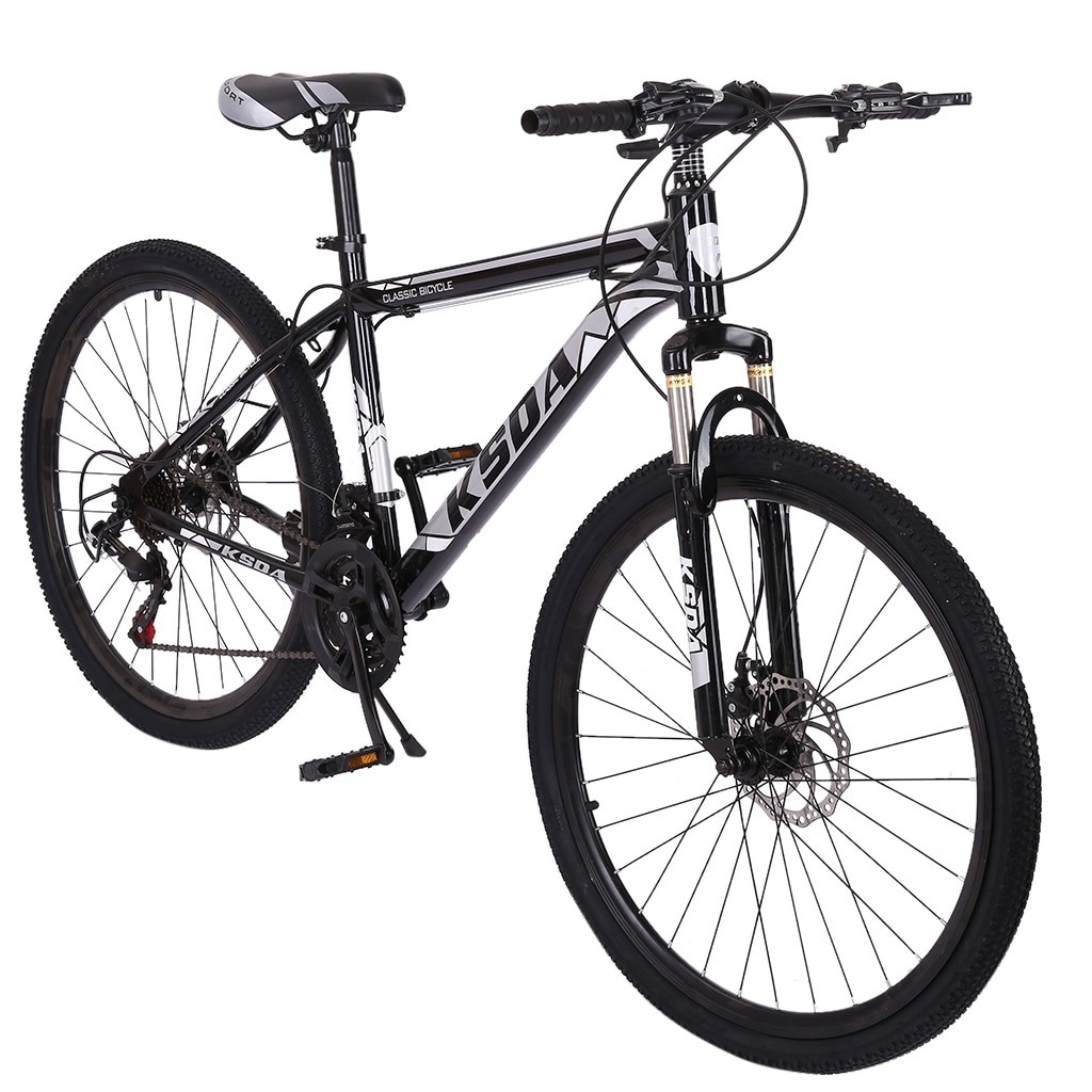 Junior Full Mountain Bike, 26 Inch 21-Speed ​​Bicycle Bed Bath