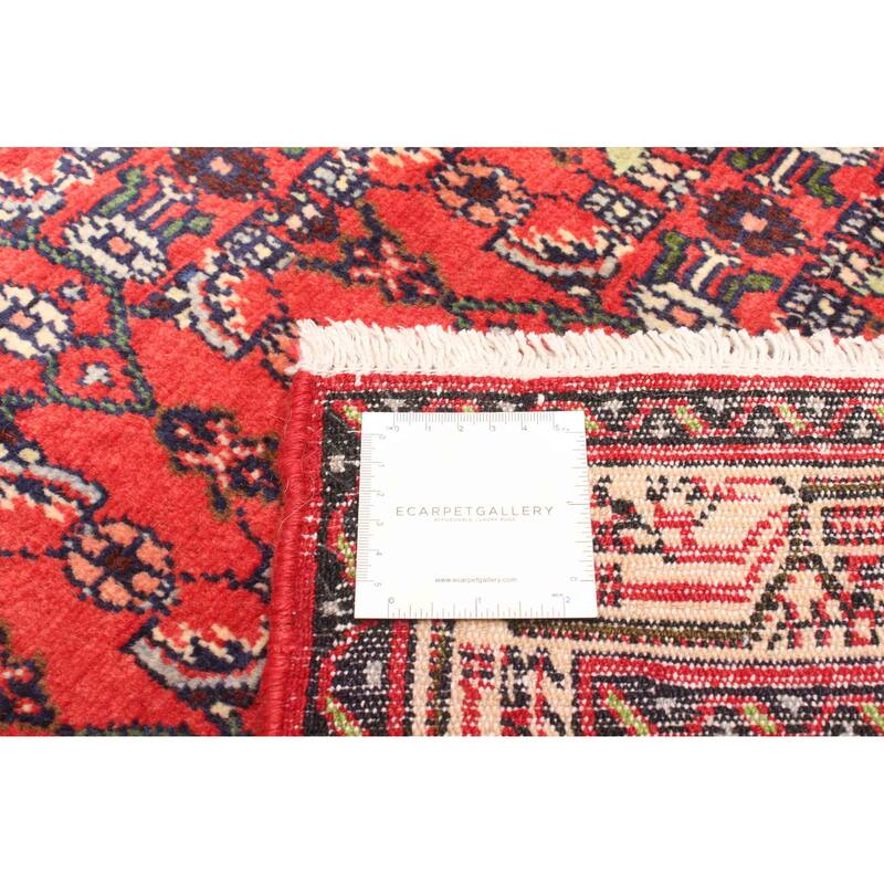 ECARPETGALLERY Hand-knotted Andelz Red Wool Rug - 2'9 x 6'11