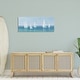 preview thumbnail 2 of 8, Stupell White Sail Boats across Soft Blue Coast Canvas Wall Art