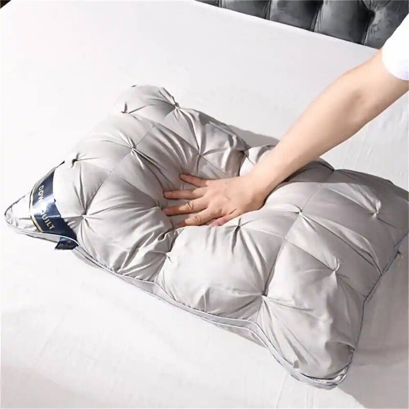 Bed Pillow, 2/4 PC Hotel Collection Super Soft Down Alternative Sleeping Pillows for Side Sleeper - Gray