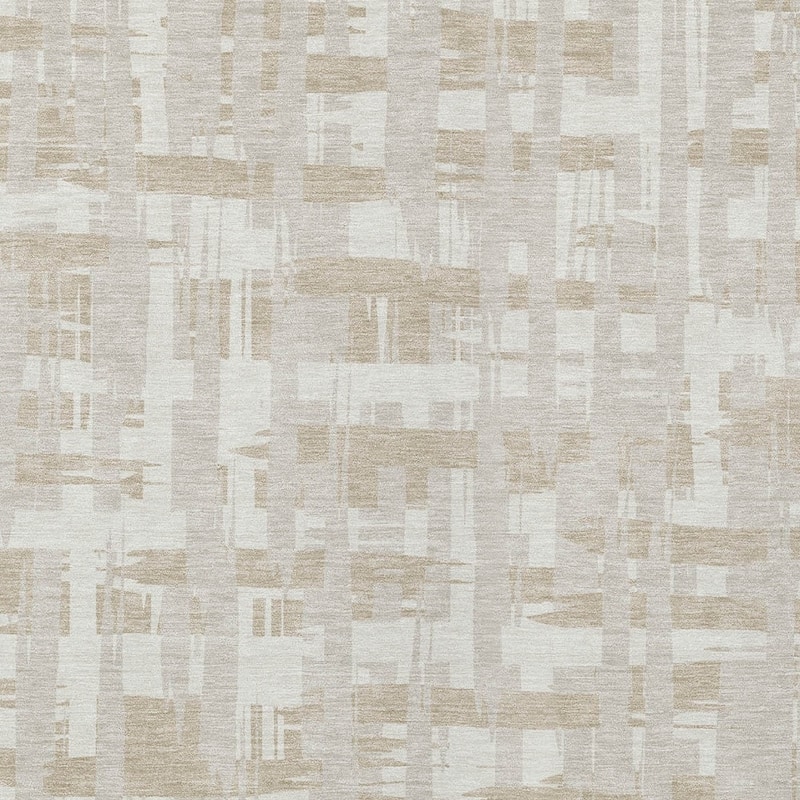 HomeRoots Striped Transitional Rectangle Outdoor Rug