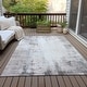 preview thumbnail 9 of 84, Machine Washable Indoor/Outdoor Abstract Solid Chantille Rug Taupe - 10' x 14'
