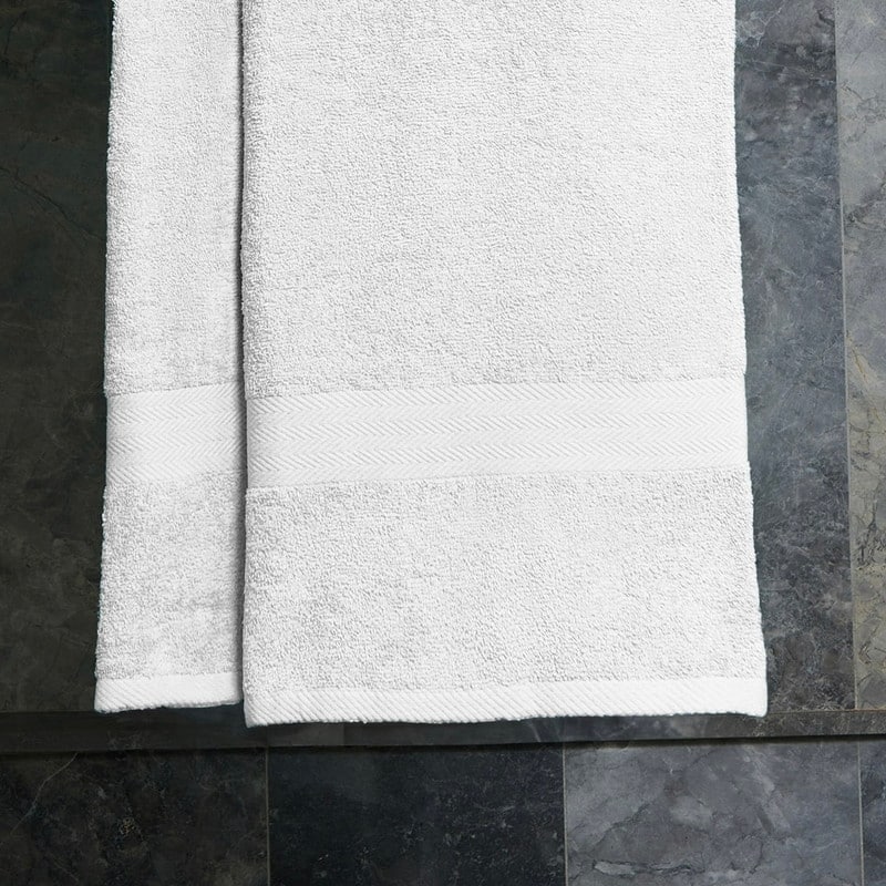 Deluxe 2-Piece 100 Cotton Bath Sheet