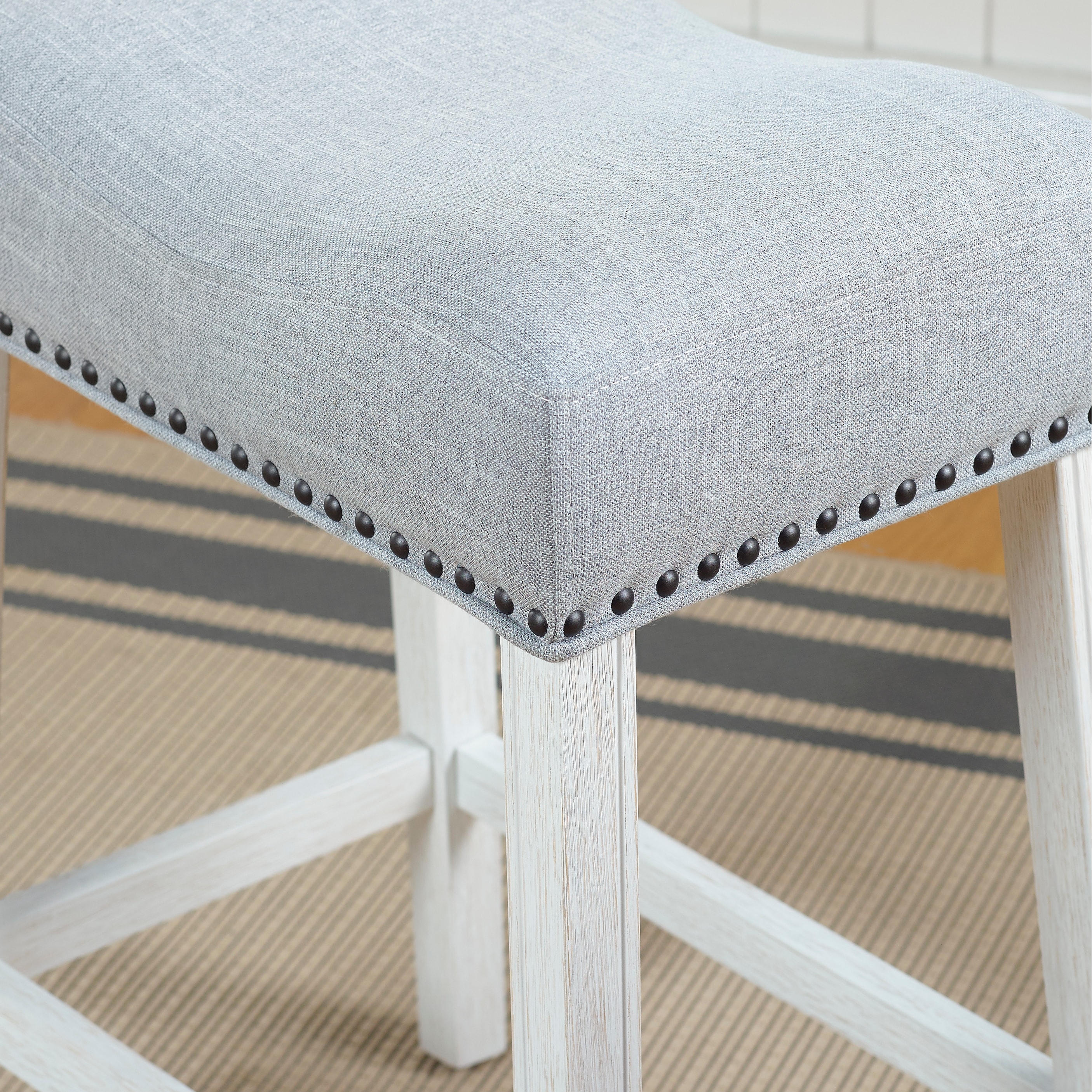 The gray barn barish backless saddle clearance seat counter stools