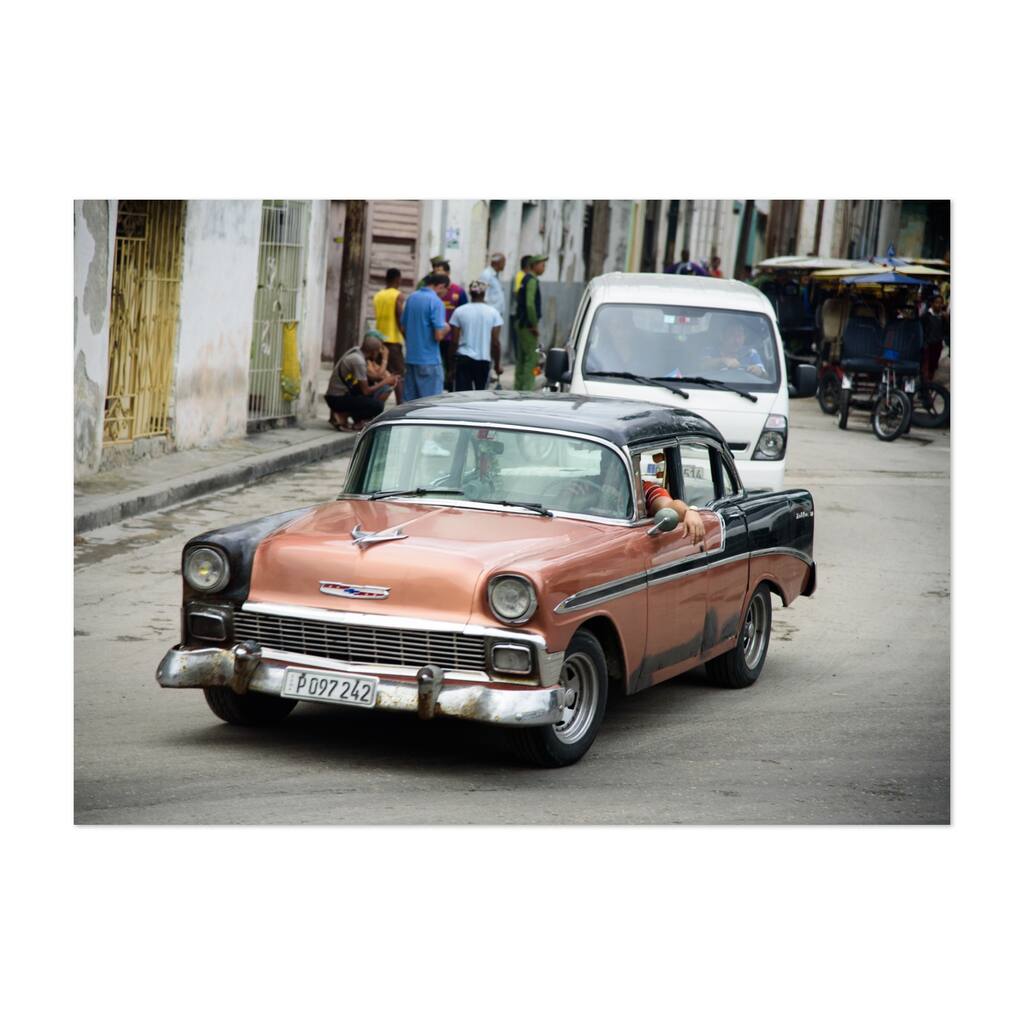 Car Cars Classic Car Vehicle Vintage Unframed Wall Art Print/Poster