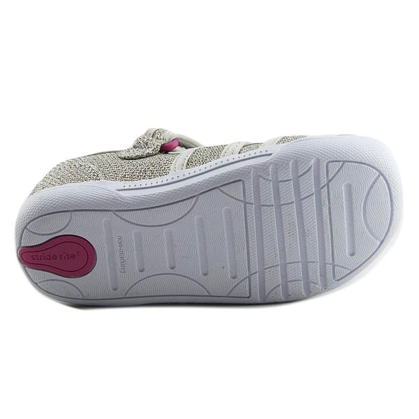 Shop Stride Rite Sawyer Toddler W Round Toe Canvas Gold Fisherman Sandal Overstock 19976765