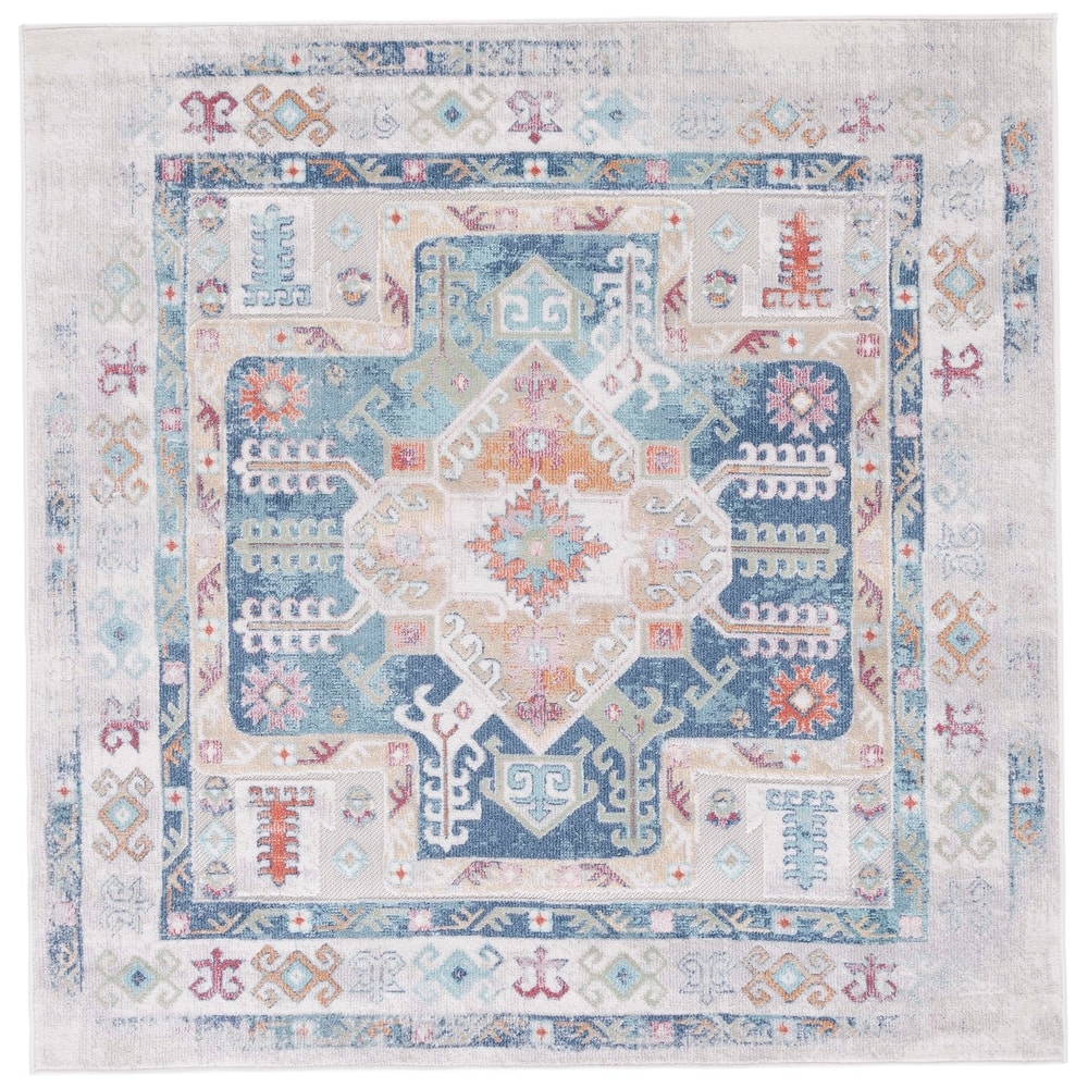 SAFAVIEH Cabana Gaudencia Indoor/ Outdoor Boho Medallion Rug