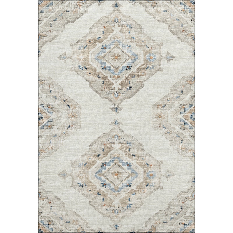Premium Washable Super Soft Boho Heriz Mayfield Rug