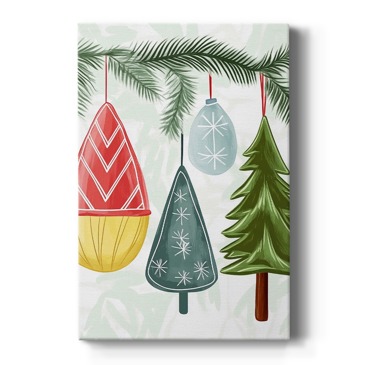 Christmas Holiday Art - Gallery Wrapped Canvas CCLXIX