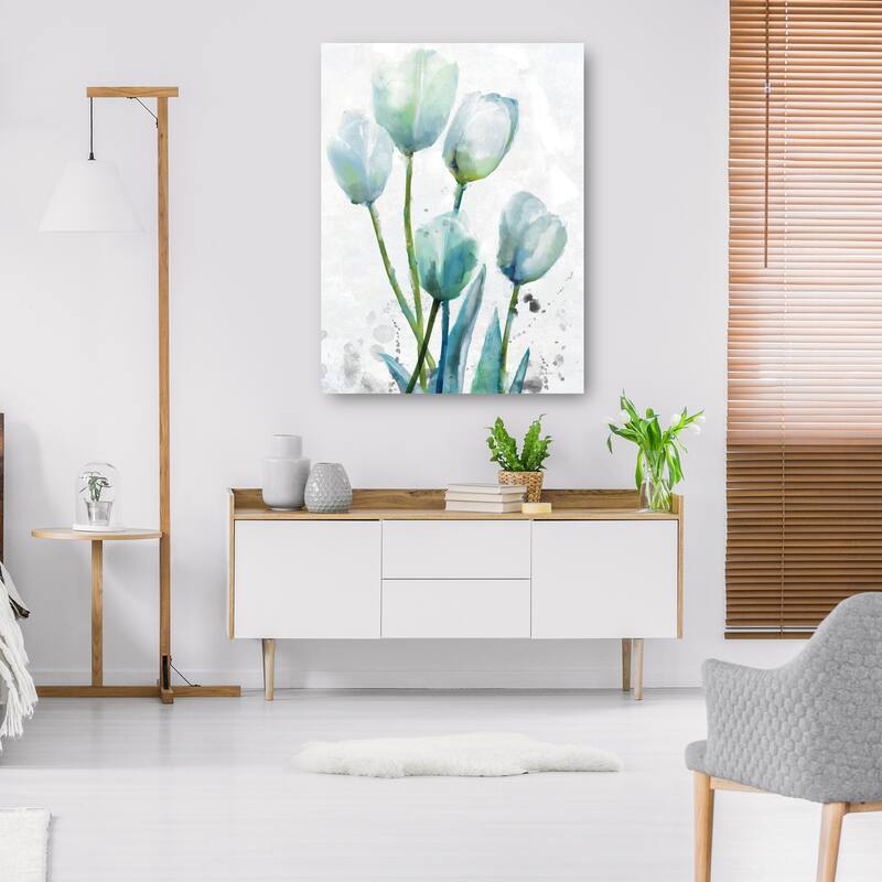 Tulip Gathering II By Studio Arts Canvas Art Print