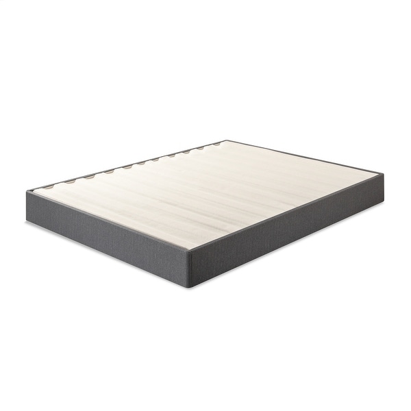 Zinus metal box spring deals with wood slats