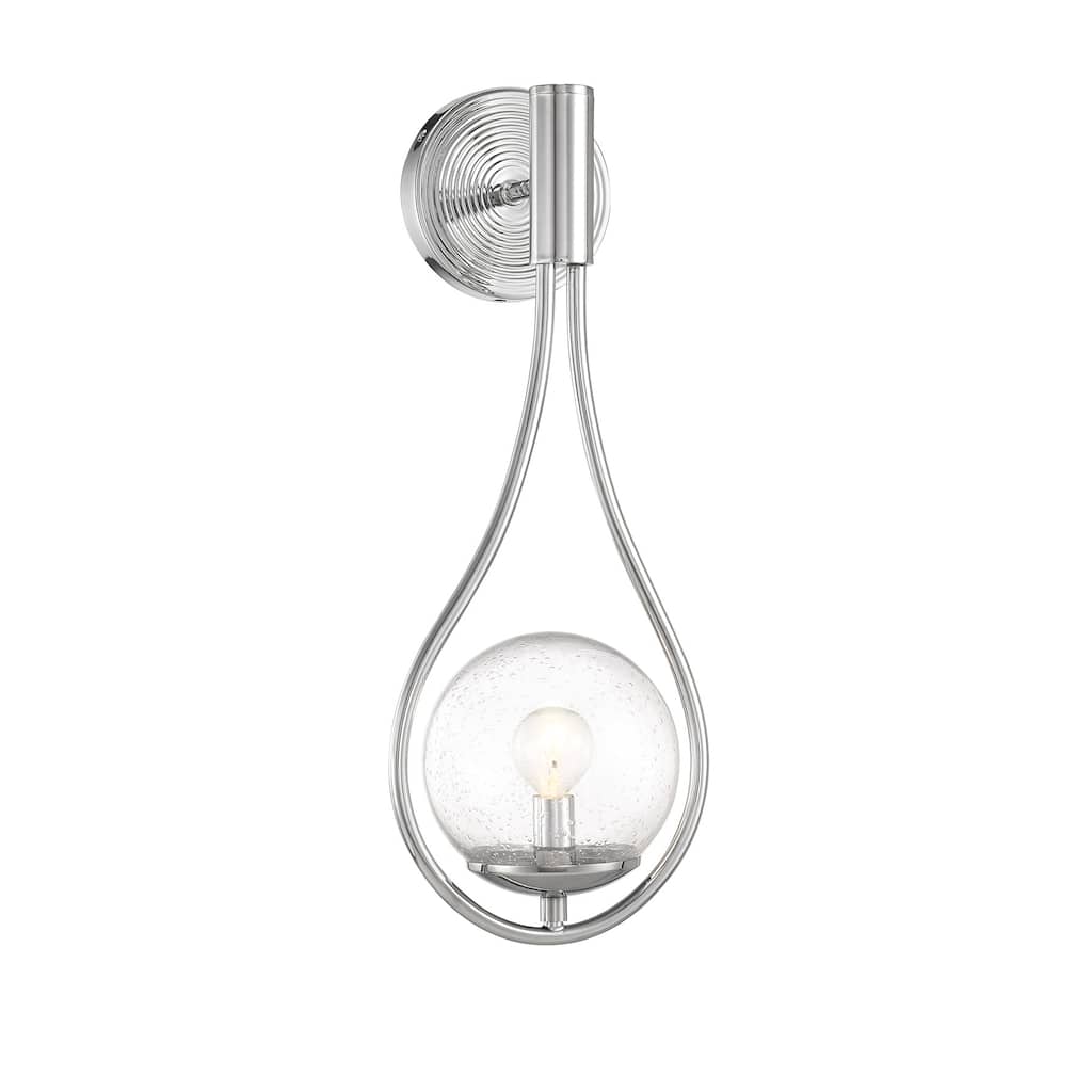 Savoy House 9-7193-1 Encino 20" Tall Bathroom Sconce