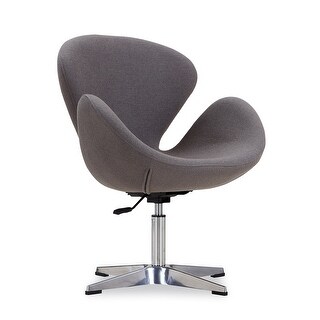 Raspberry Color Chair Raspberry Upholstered Swivel Lounge Chair in Gray - Bed Bath & Beyond ...