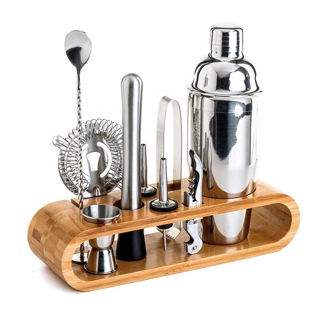 overstock.com | Bar Tools Cocktail Making 10-in-1 Cocktail Shaker Set Kit