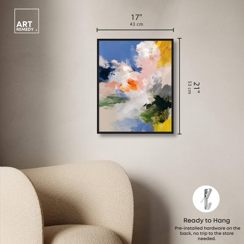 Clouds and Color I Canvas by Art Remedy