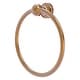 preview thumbnail 24 of 27, Allied Brass Mambo Collection Towel Ring Brushed Bronze