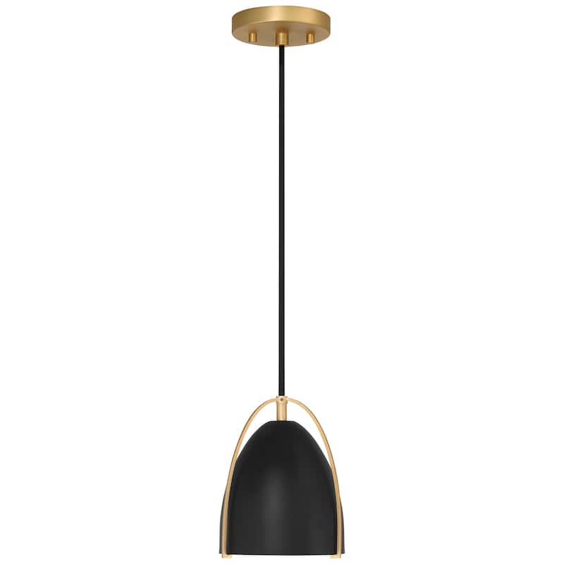 Access Lighting Axel 1 Light Pendant - Matte Black