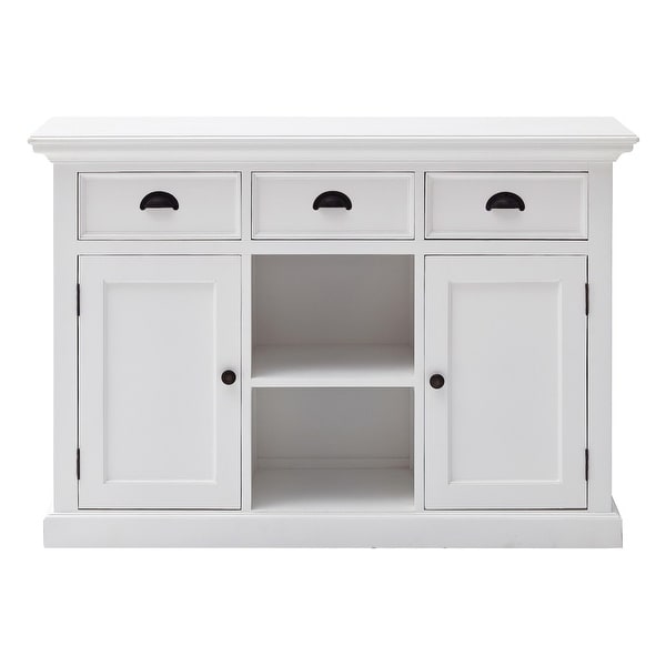 Large white accent clearance cabinet