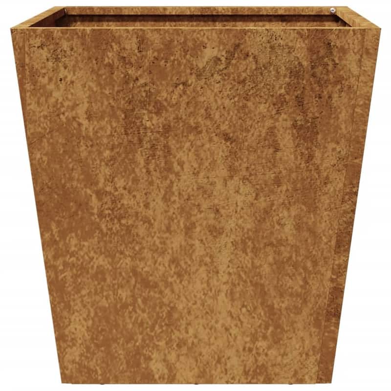 vidaXL Garden Planters Outdoor Flower Pot Patio Raised Bed Planter Box Steel