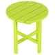 preview thumbnail 32 of 69, Polytrends Altura Eco-friendly All Weather Round 18" Side Table