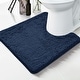 preview thumbnail 43 of 134, Deconovo Chenille Bath Rugs - Thick Plush Microfiber, Non-Slip Washable Bathroom Mats