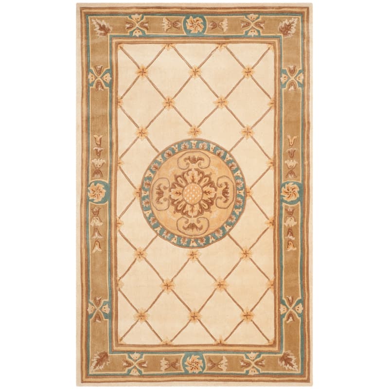 SAFAVIEH Handmade Naples Feryal Traditional Oriental Wool Rug