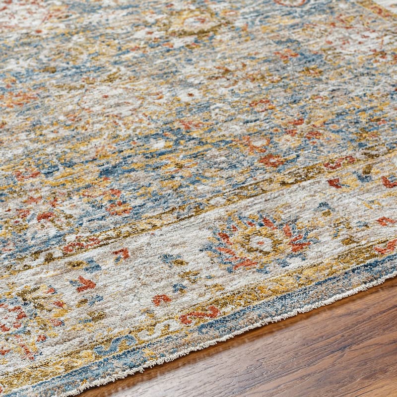 Livabliss Transitional Mona Lisa Medallion Area Rug