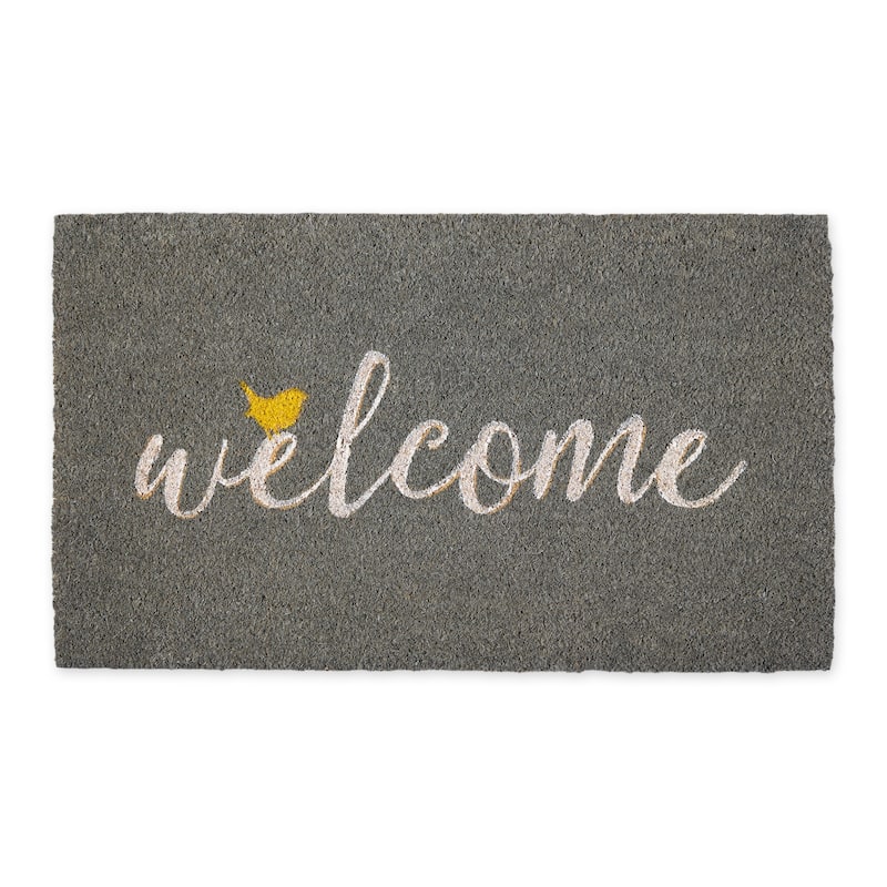 Welcome Bird Doormat 17x29 - Bird