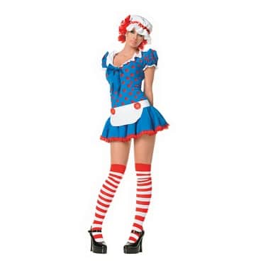 Shop Sexy Rag Doll Halloween Costume Overstock 14671721
