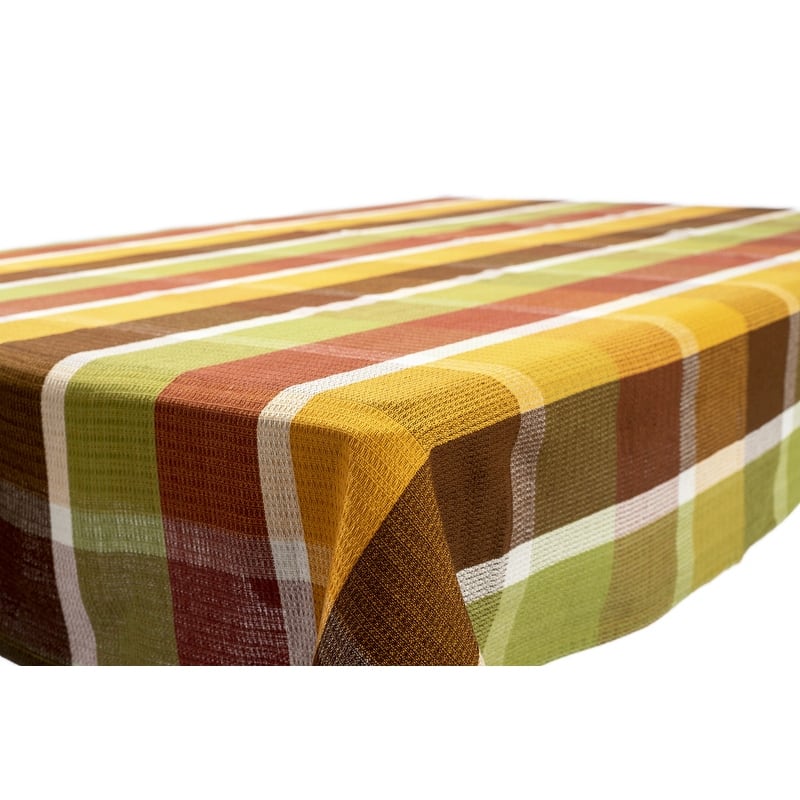Farm Plaid 100 Cotton Tablecloth