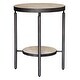 preview thumbnail 3 of 5, Uttermost 24113 Dauntless 19" Wide Metal Accent Table