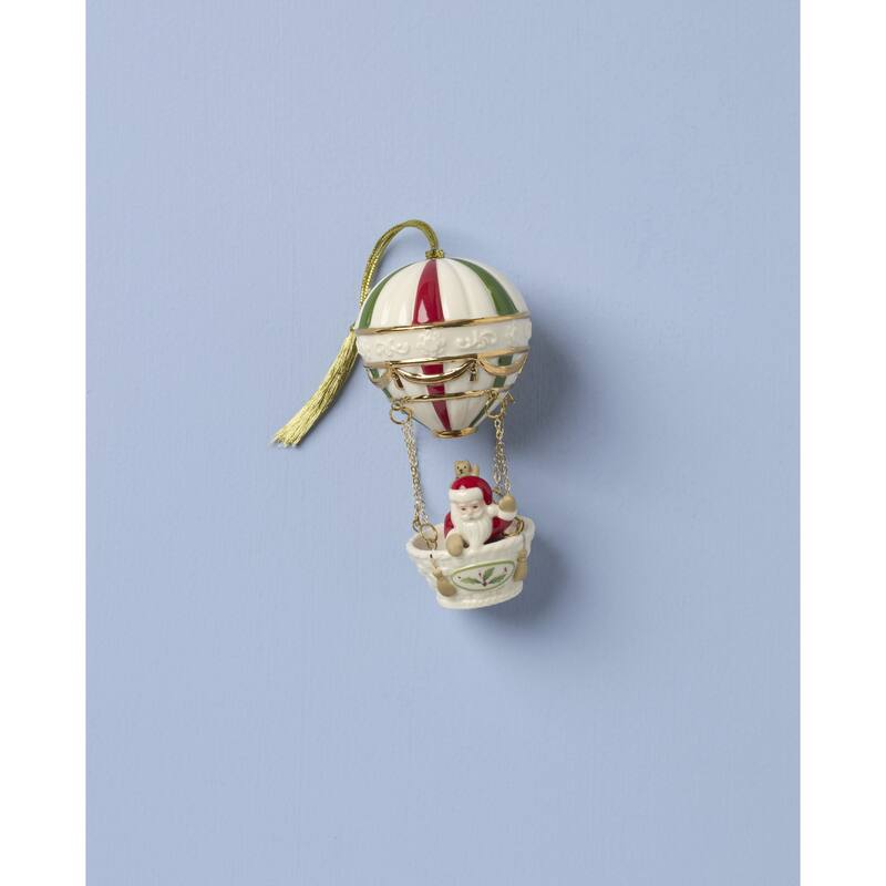 Lenox Christmas Hot Air Balloon Ornament