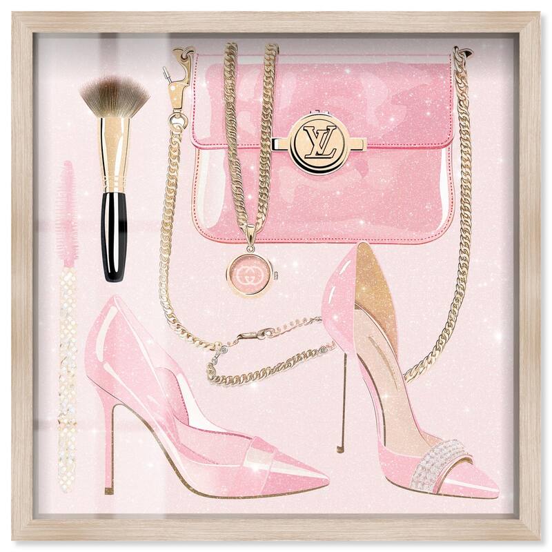 Her Favorite Choices Shadowbox by Art Remedy - Natural - 30" x 30"