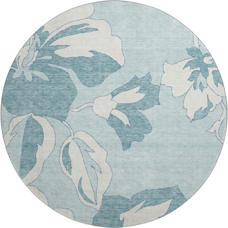 Premium Washable Super Soft Modern Floral Mayfield Rug