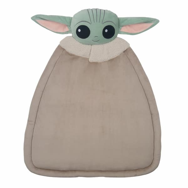slide 2 of 5, Lambs & Ivy Star Wars The Child/Grogu/Baby Yoda Infant Baby Play Mat - Multicolor