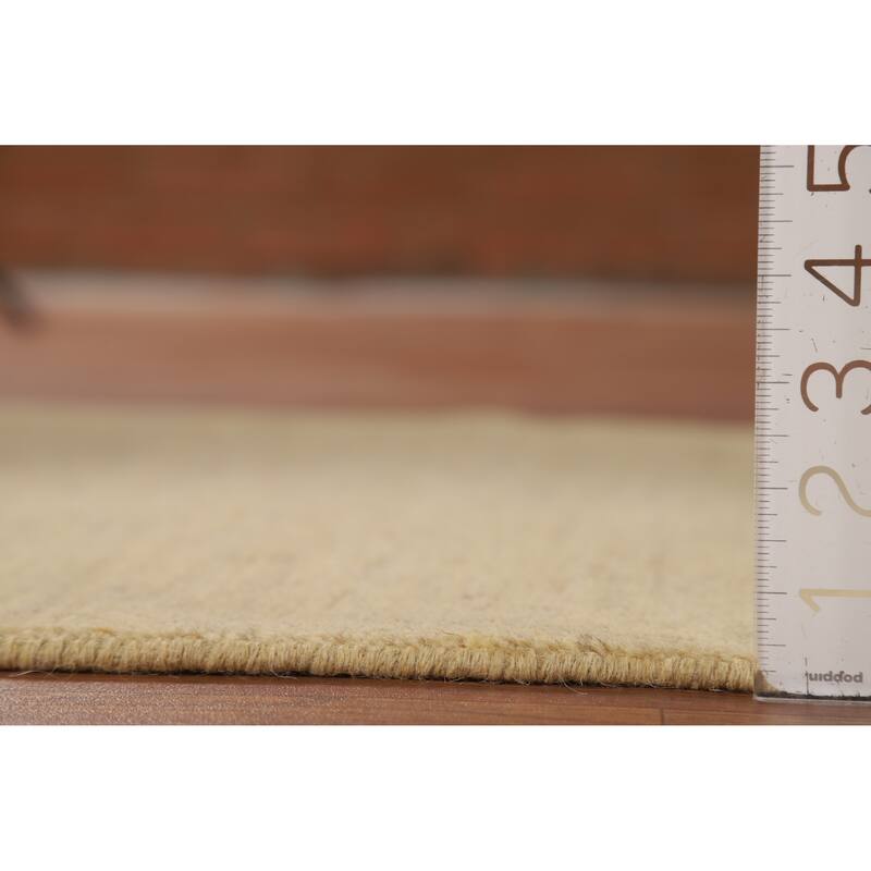 Contemporary Gabbeh Runner Rug Hand-Knotted Wool Carpet - 2'8"x 9'6"