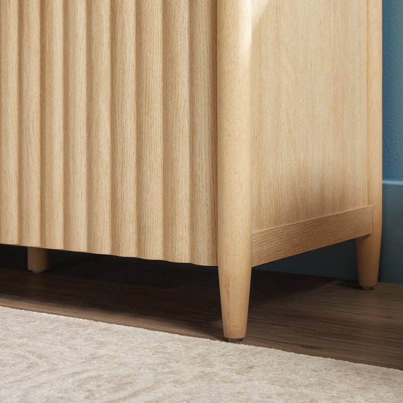 Middlebrook Scandinavian Reeded 58-inch TV Stand with Storage