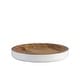 preview thumbnail 5 of 3, Mango Wood Round Platters Set Of 2