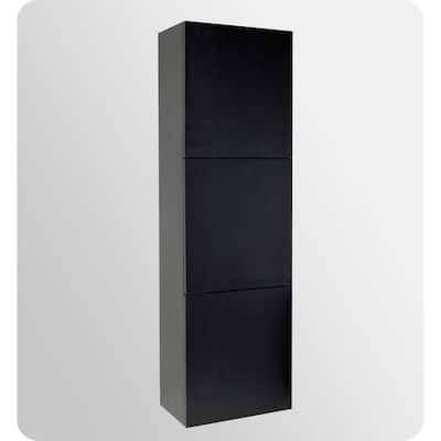 Fresca 59" Freestanding Bathroom Linen Cabinet with Three Storage