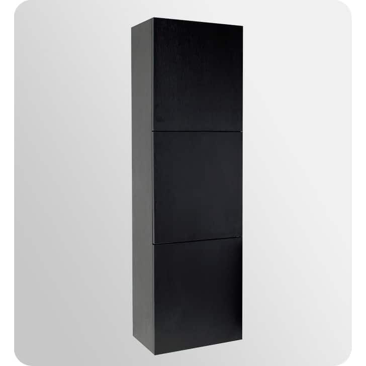 Fresca 59" Freestanding Bathroom Linen Cabinet with Three Storage