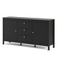 preview thumbnail 4 of 21, Porch & Den Madrid 2-Door Sideboard with 3-Drawers
