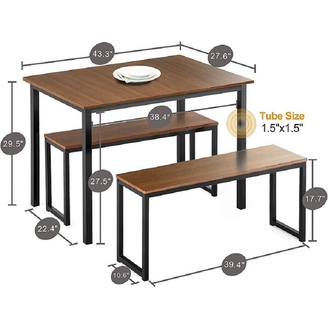 Homury dining sales table set
