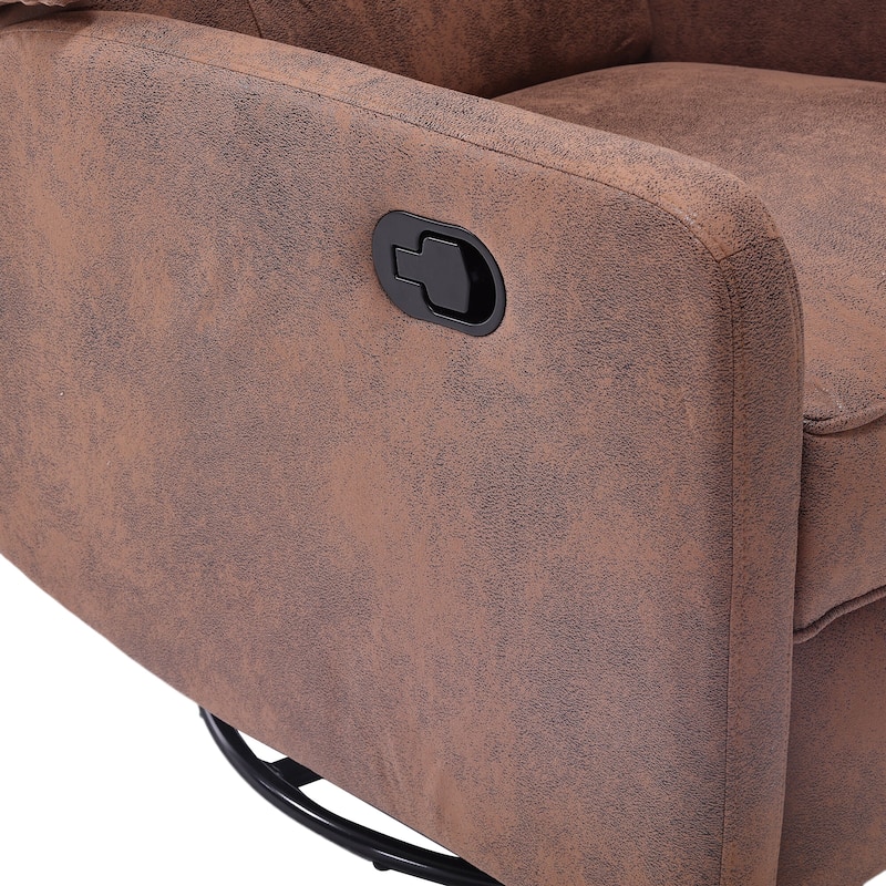 360 Degree Swivel Nursery Rocking Recliner Chair