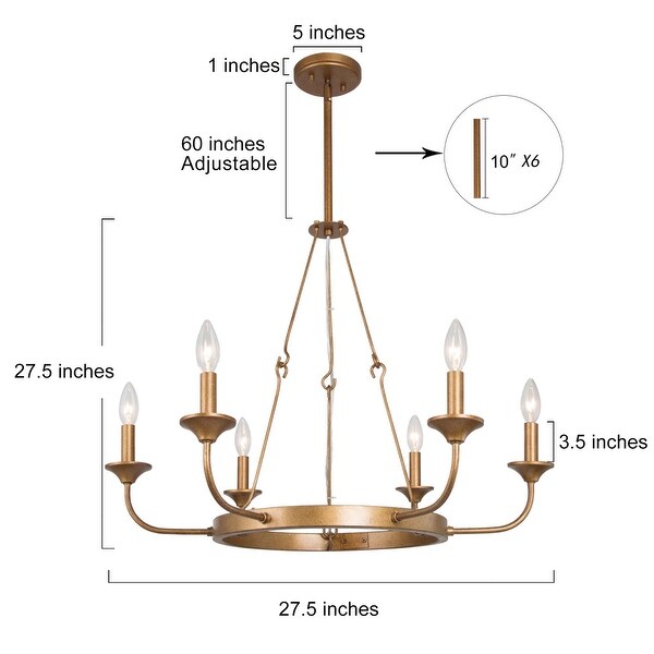modern metal chandelier