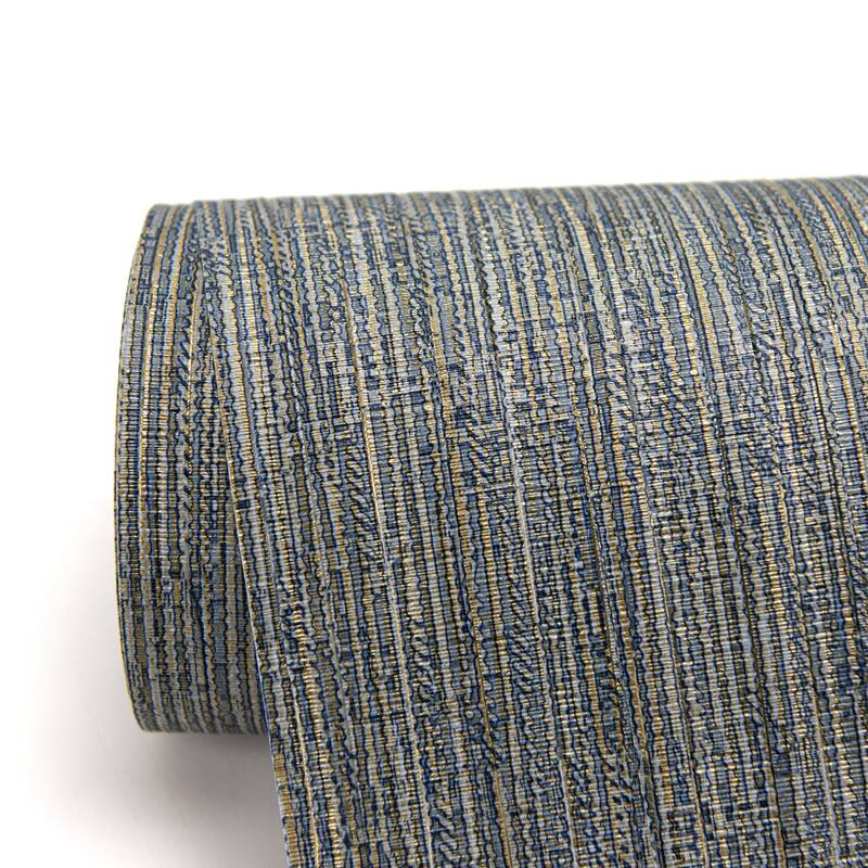 Warner Grand Canal Indigo Distressed Texture Wallpaper