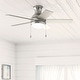 preview thumbnail 14 of 23, Hunter 44" Aren Low Profile Ceiling Fan with LED Light, Pull Chain