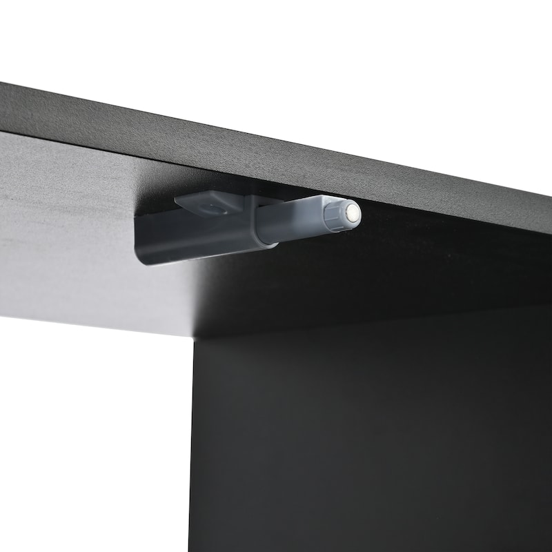 Elegant TV Console with Arched Fluted Glass Doors - Bluetooth LED TV Stand for 95" TVs, Storage Cabinets