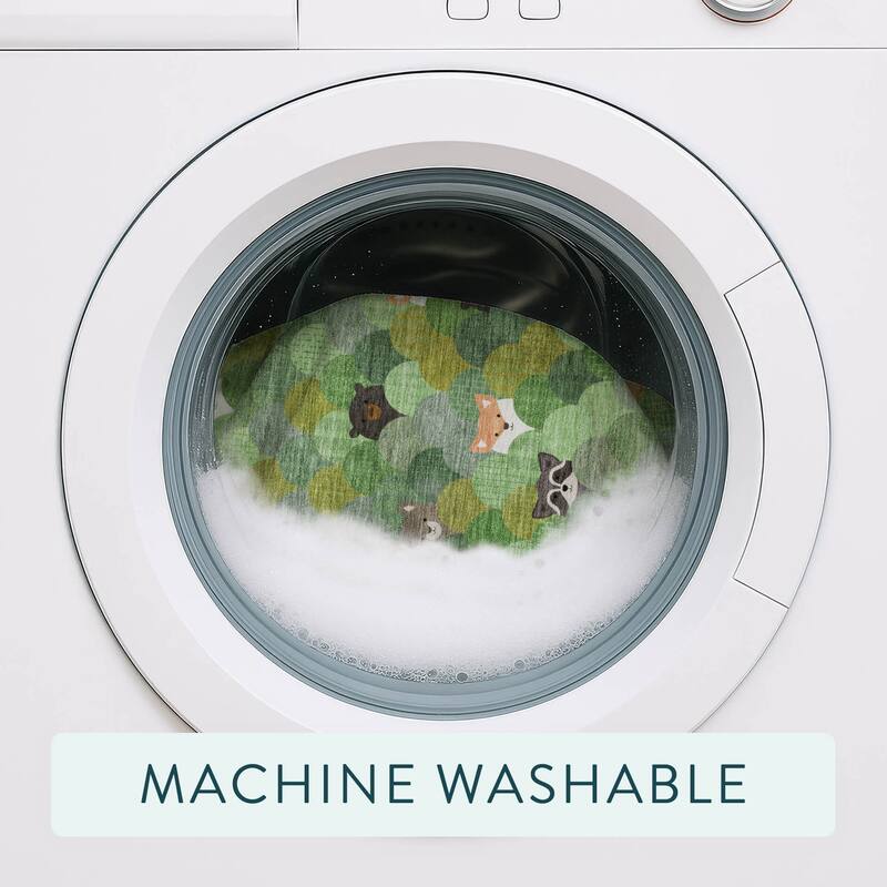 Machine Washable Indoor/ Outdoor Whimsy Critters Chantille Rug